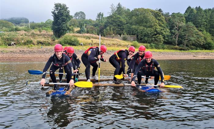 Parkwood Outdoors Dolygaer - Raft building - the perfect team exercise